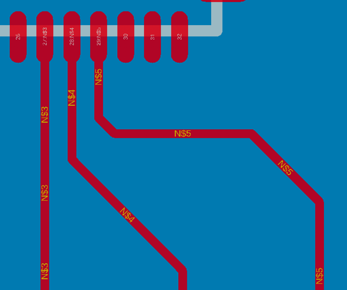 outing signal wires farther apart instead of in parallel can prevent crosstalk between susceptible signals.